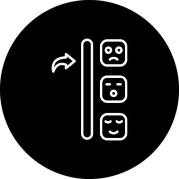 Emoji Feedback Distinct Visual Graphic Feature vector