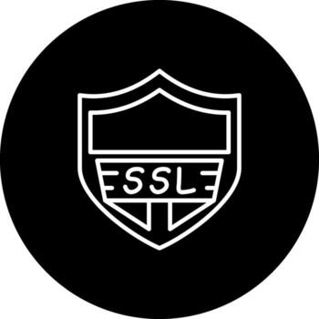 SSL Certificate Strong Branding Layout vector