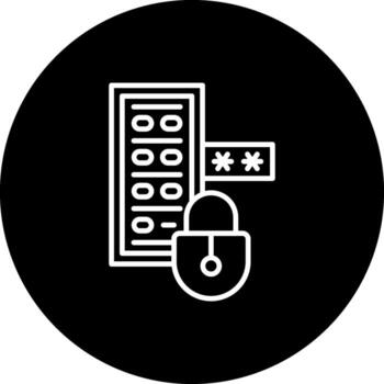 Cloud Access Control Innovative User Interface Layout vector