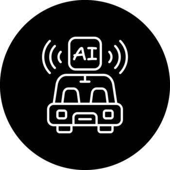 autónomo vehículo alto resolución gráfico objeto vector