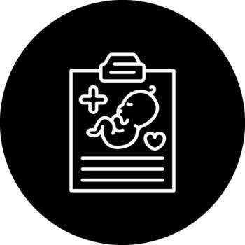 Pediatric Records Consistent User Interface Mark vector