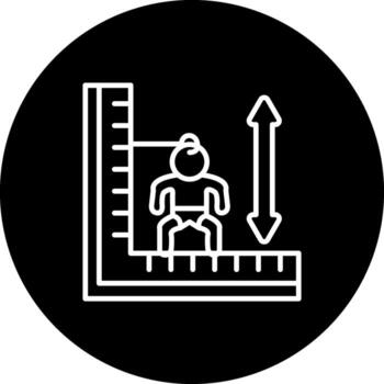 Growth Measurement Functional User Interface Symbol vector