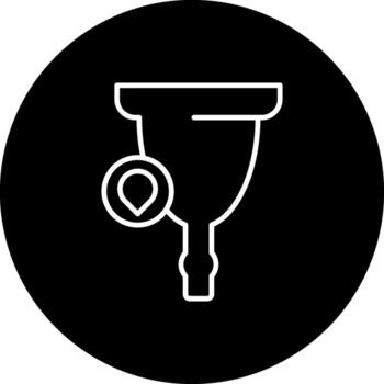 Menstrual Cup Consistent User Interface Mark vector