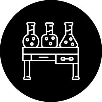 Science Lab Unique Web Graphic Layout vector