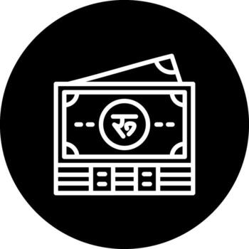 Nepal Notes Unique Web Interface Form vector