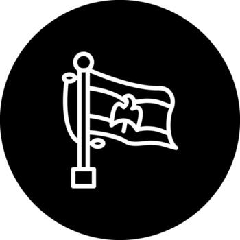 Flag Egypt Modern User Interface Feature vector