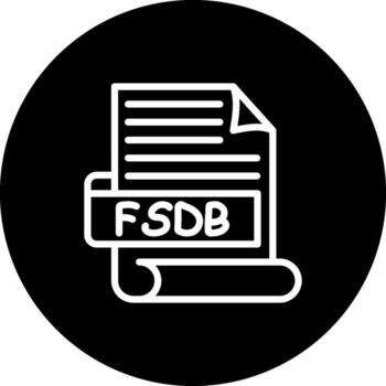 FSDB Simple Digital Art Concept vector