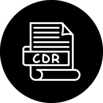 cdr moderno usuario interfaz característica vector