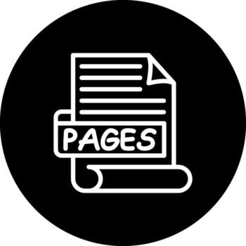 PAGES Stylish User Interface Design vector