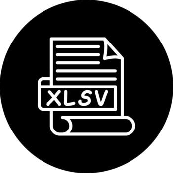 xlsv sofisticado marca gráfico formar vector