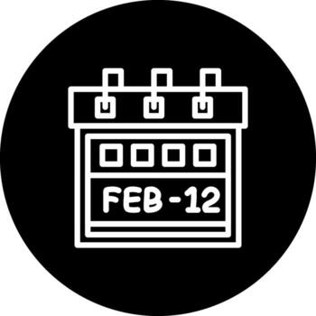 Twelfth February Advanced Web Design Graphic vector