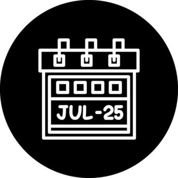 Twenty Fifth July Unique Web Interface Form vector