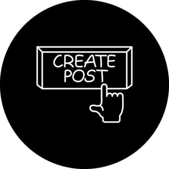 crear enviar dedo grifo botón moderno usuario interfaz característica vector