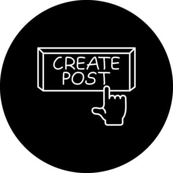 crear enviar dedo grifo botón moderno producto diseño diseño vector