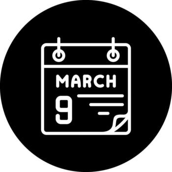 9 March Minimal User Interface Shape vector