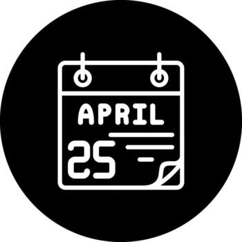 25 April Functional Web Graphic Object vector