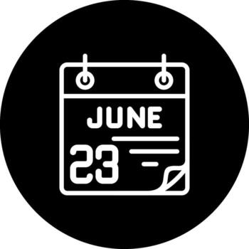 23 June Premium Web Interface Layout vector