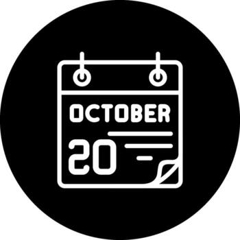 20 October Innovative Web Graphic Layout vector