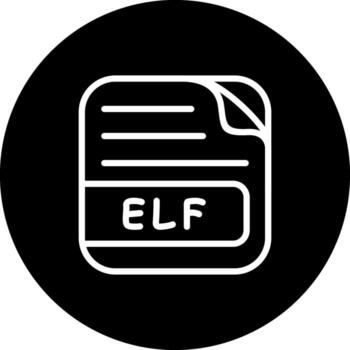 ELF File Adaptive Web Interface Layout vector