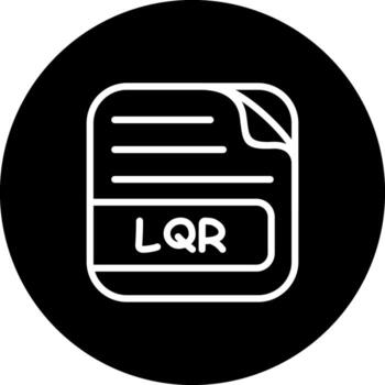 LQR File Premium Web Interface Layout vector