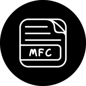 MFC File Balanced Digital Art Layout vector