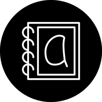 pequeño letra un funcional web gráfico objeto vector