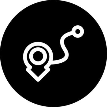 ruta funcional digital Arte elemento vector