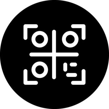 Qr Code Clear User Interface Object vector