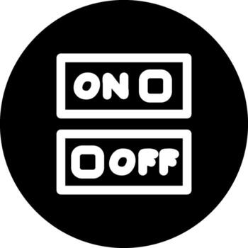 Switch Distinct Creative Design Object vector