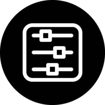 Controls Dynamic Creative Design Layout vector