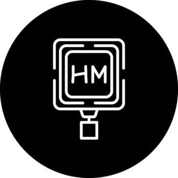 Hazardous Materials Route Advanced Web Design Graphic vector