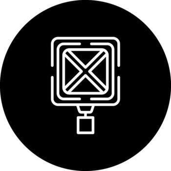 la carretera cerrado funcional usuario interfaz símbolo vector