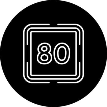 Counting Eighty Premium User Interface Element vector