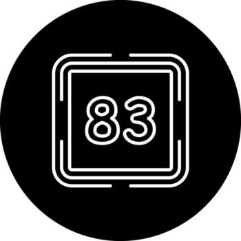 Counting Eighty Three Functional Web Graphic Object vector
