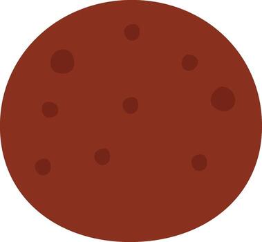 Mars planet red deep space exploring system concept vector