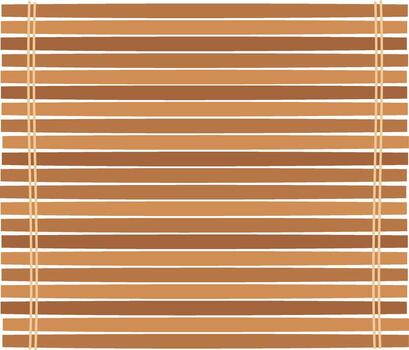 de madera persianas modelo creando marrón horizontal líneas vector