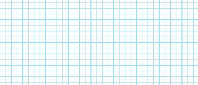 Graph paper, Graph paper background blue color, Square cell geometric school pattern illustration vector