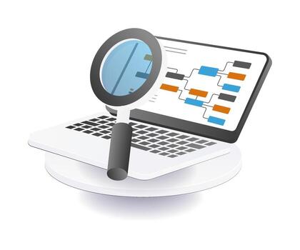 Analyzing the development of business organization networks vector