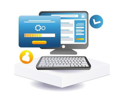 Application process for computer system upgrade vector