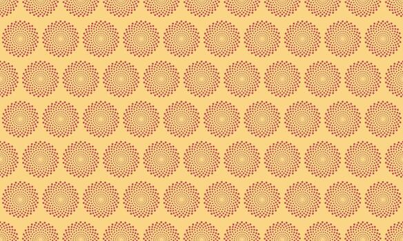 Elegant repeating pattern of subtle, swirling circles in warm, earthy tones. Perfect for textile design, website backgrounds, or adding a touch of sophisticated texture to your projects. vector