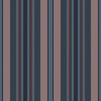 Elegant vertical stripes in muted blues, reds, and pinks create a sophisticated textile pattern. Perfect for fashion design, website backgrounds, or any project needing a subtle yet stylish texture. vector