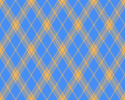 vibrante diagonal tartán modelo en sombras de azul, gris, y naranja. Perfecto para textil diseños, sitio web antecedentes, o agregando un toque de juguetón textura a tu proyectos vector