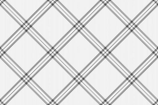 Classic monochrome plaid pattern. Seamless textile background, perfect for design projects. Use for fabrics, wallpaper, or digital designs. Versatile texture. vector