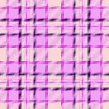 sin costura tartán modelo en suave rosado y púrpura matices un clásico, versátil diseño ideal para textiles, antecedentes, y varios creativo proyectos vector