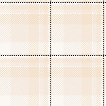 Installing tartan pattern plaid, pop textile texture. American fabric check background seamless in light and sea shell colors. vector