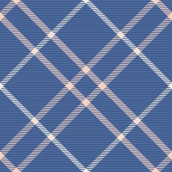List tartan background, vertical texture fabric check. Contour textile plaid seamless pattern in blue and light colors. vector