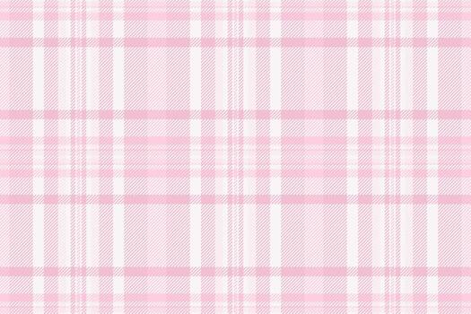 Soft pink plaid pattern. A versatile textile design for backgrounds, apparel, and creative projects. Elegant, classic and sweet. Seamless repeatable texture. vector