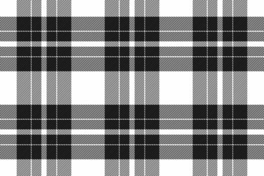 Strong pattern seamless, new york fabric check tartan. Nostalgia plaid background texture textile in grey and black colors. vector