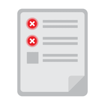 enkel platt stil felaktig dokumentera form fil Ansökan ikon grafisk png