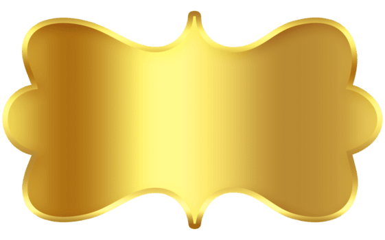 Gradient Gold Frame png